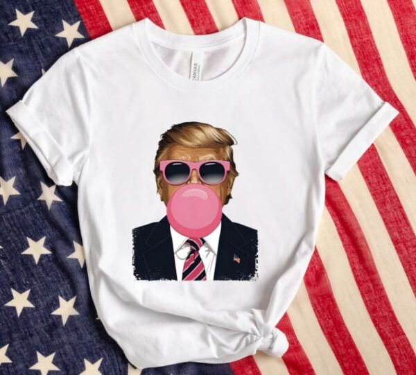 Trump Pink Bubblegum Graphic Tee, Trump, President, Republican Shirt Trump Tee Trump mugshot shirt Trendy Republican Shirt Trump Mugshot1