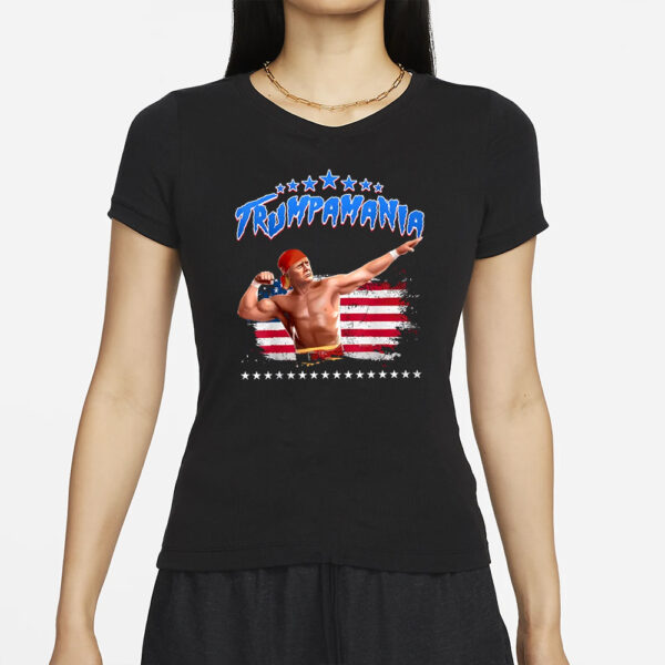 Trump Republican Wrestling Meme Trumpamania T-Shirt