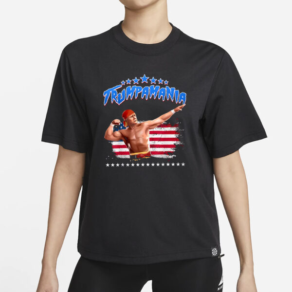 Trump Republican Wrestling Meme Trumpamania T-Shirt1