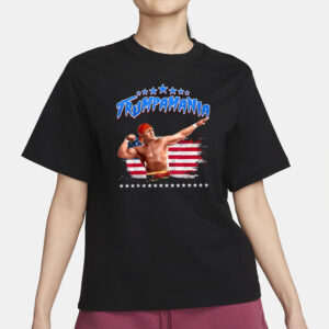 Trump Republican Wrestling Meme Trumpamania T-Shirt2