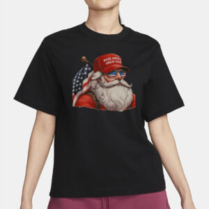 Trump Santa Make America Great Sweatshirt, Santa Trump T- Shirt2