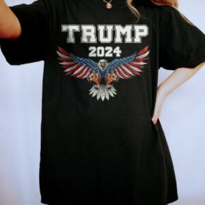 Trump Shirt, American Flag Shirt, Pro Trump Shirt, Pro America Shirt, Trump 2024 Shirt, Republican Shirt, MAGA 2024 Comfort Colors® Tee1