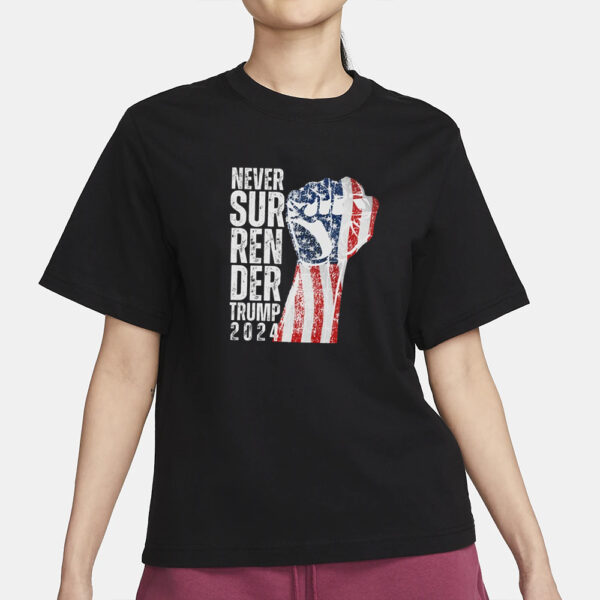 Trump Shirt Trump Tank Top Never Surrender Shirt Trump 2024 Shirt Trump Rally Shirt Trump MAGA Republican Shirt2