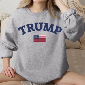 Trump Sweatshirt, Trump 2024, Pro Trump Sweatshirt, Pro America Shirt, Republican Shirt Republican Gifts Patriotic Gifts American Flag Shirt