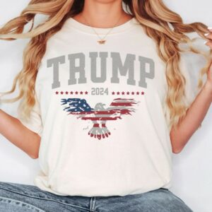 Trump T-Shirt, MAGA 2024, American Flag Shirt, Patriot T Shirt, Pro America Tee, Trump 2024 Shirt, Republican Gift, Comfort Colors® Shirt3