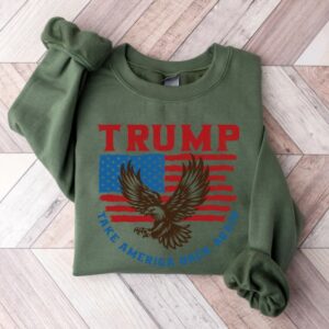 Trump Take America Back Sweatshirt, Trump Vance 24 Sweatshirt, President Trump, Republican Shirt, Republican Gifts Support Trump Shirt2