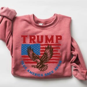 Trump Take America Back Sweatshirt, Trump Vance 24 Sweatshirt, President Trump, Republican Shirt, Republican Gifts Support Trump Shirt3