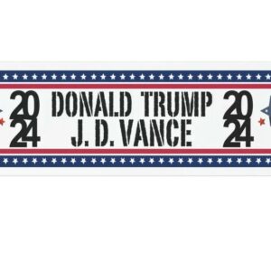 Trump Vance 2024 Car Magnet Donald Trump 2024 JD Vance 2024 President Trump 2024 JD Vance 24 Republicans Campaign Trump Supporter Magnet