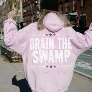 Trump Vance 2024 Drain The Swamp MAGA Trump Hoodie Patriot Sweatshirt Trump Merch Make America Great Again Donald Trump 2024 Election Shirt2