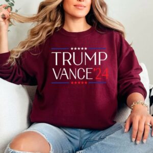 Trump Vance 2024 Election Sweatshirt - Vice President Hoodie - Trump Fight Sweater - Donald Trump Gift - Patriot Patriotic Hoodie2