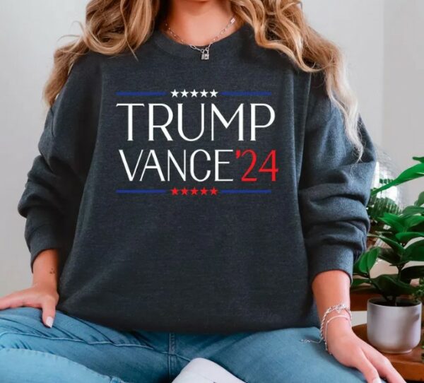 Trump Vance 2024 Election Sweatshirt - Vice President Hoodie - Trump Fight Sweater - Donald Trump Gift - Patriot Patriotic Hoodie3