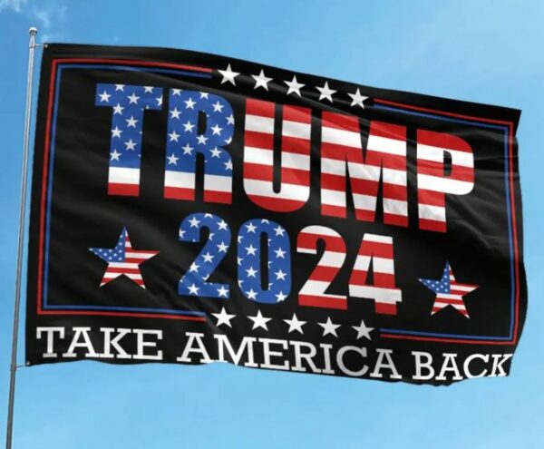 Trump Vance 2024 Flag, Trump Vance Take America Back Flag, Trump For President Flag, Make America Great Again, Republican Flag ID-0821-5WML3