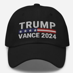 Trump Vance 2024 Hat, Dad Hat, Republican 2024, 2024 Presidential Election, Trump Vance 2024 Hat, Trump-Vance 2024, Republican Ticket 2024