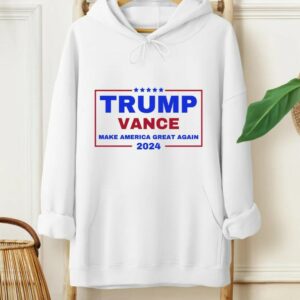 Trump Vance 2024 Hoodie, Vice President JD Vance Hoodie, VP Vance 24 Hoodie, Trump Fight Hoodie, President Donald Trump and JD Vance