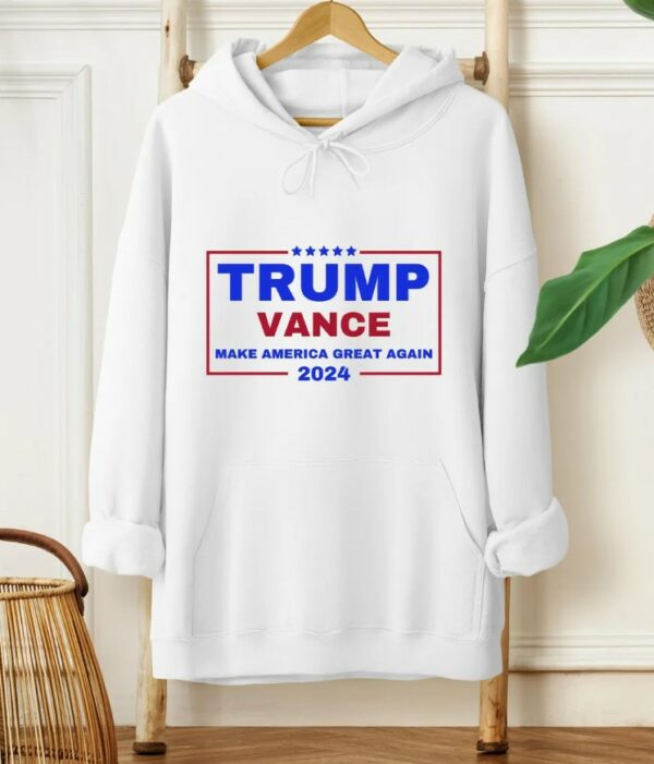 Trump Vance 2024 Hoodie, Vice President JD Vance Hoodie, VP Vance 24 Hoodie, Trump Fight Hoodie, President Donald Trump and JD Vance