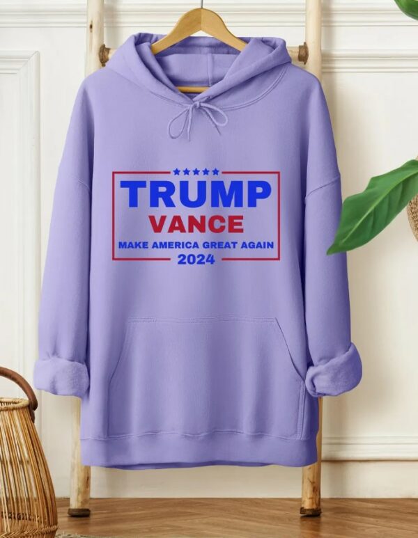 Trump Vance 2024 Hoodie, Vice President JD Vance Hoodie, VP Vance 24 Hoodie, Trump Fight Hoodie, President Donald Trump and JD Vance1