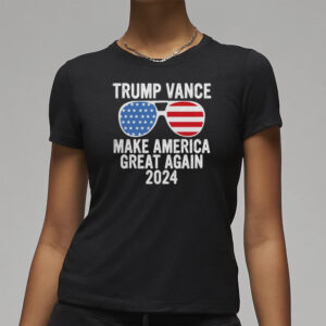 Trump Vance 2024 Make America Great Again Sunglasses Shirt3