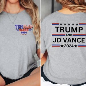 Trump Vance 2024 Shirt, Make America Great Again Tshirt, American Maga Shirt, JD Vance Donald Trump Lover Sweatshirt Lets Go Brandon2