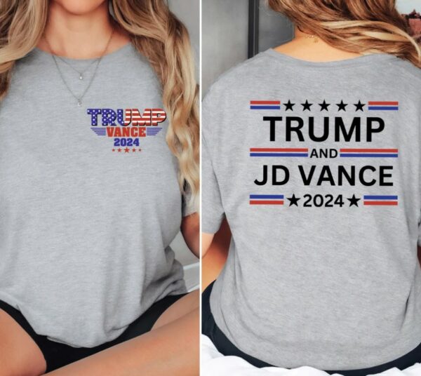 Trump Vance 2024 Shirt, Make America Great Again Tshirt, American Maga Shirt, JD Vance Donald Trump Lover Sweatshirt Lets Go Brandon2