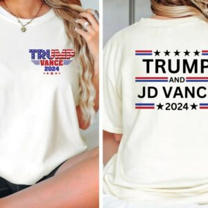 Trump Vance 2024 Shirt, Make America Great Again Tshirt, American Maga Shirt, JD Vance Donald Trump Lover Sweatshirt Lets Go Brandon3