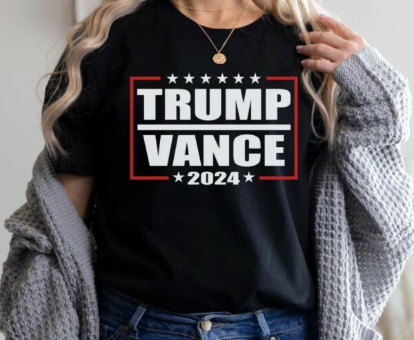 Trump Vance 2024 Shirt President Donald Trump JD Vance VP Vice President Shirt Trump 2024 Tshirt for Trump Supporter Women Men1