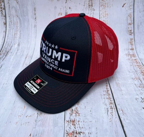 Trump-Vance 2024 SnapBack Trucker Hat1