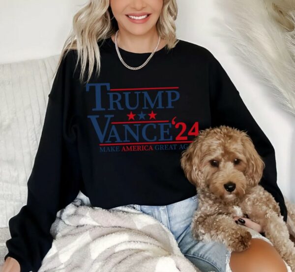 Trump Vance 2024 Sweatshirt, Trump Vance 24 Shirt, Support Trump Shirt, President Trump Sweatshirt, JD Vance Shirt, Republican Shirt1