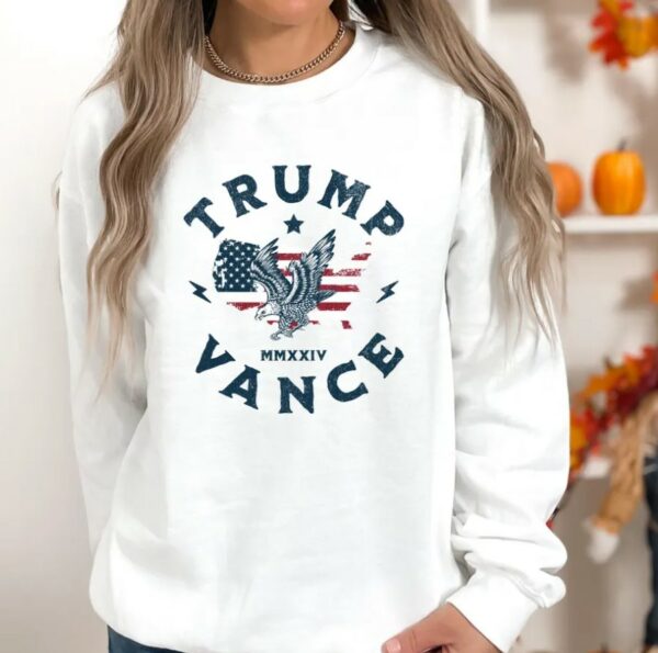 Trump Vance 2024 Sweatshirt, Vice President JD Vance Hoodie, Trump Fight Sweatshirt, President Donald Trump and JD Vance Republican2