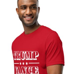 Trump Vance 2024 T-Shirt Red Republican Tee2