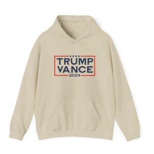 Trump Vance 2024 Unisex Hoodie, Donald Trump and JD Vance, Make America Great Again, Trump Vance '24 Sweatshirt, Donald Trump Rally