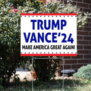 Trump Vance 2024 Yard Sign ,Election Sign, Republican Yand Sign3