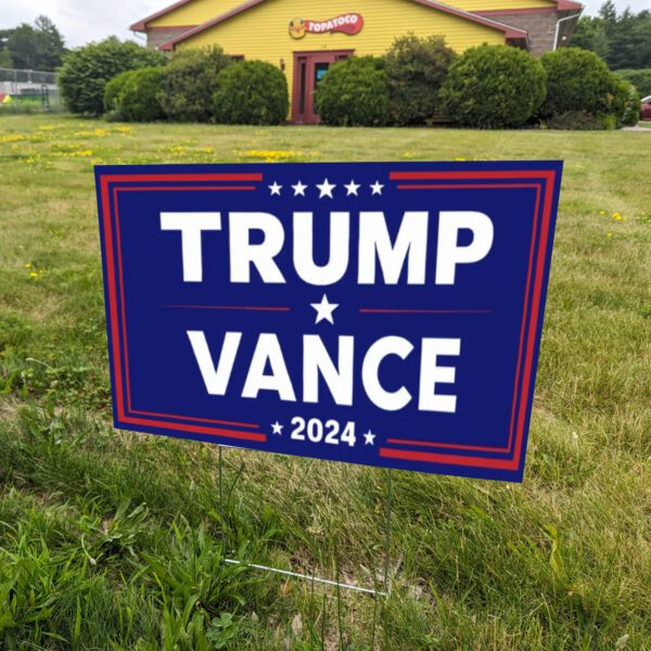 Trump Vance 2024 Yard Sign, Trump for President, Trump Lawn Sign, Republican Yard Sign1