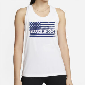 Trump Vance 2024 logo racerback tank, Trump Vance 2024 logo Tanks, TRUMP 2024, Trump VP tank, Trump tanktop, MAGA Trump top, Republican tank2