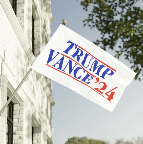 Trump Vance '24 Retro Flag USA