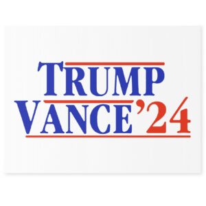 Trump Vance ’24 Retro Yard Sign