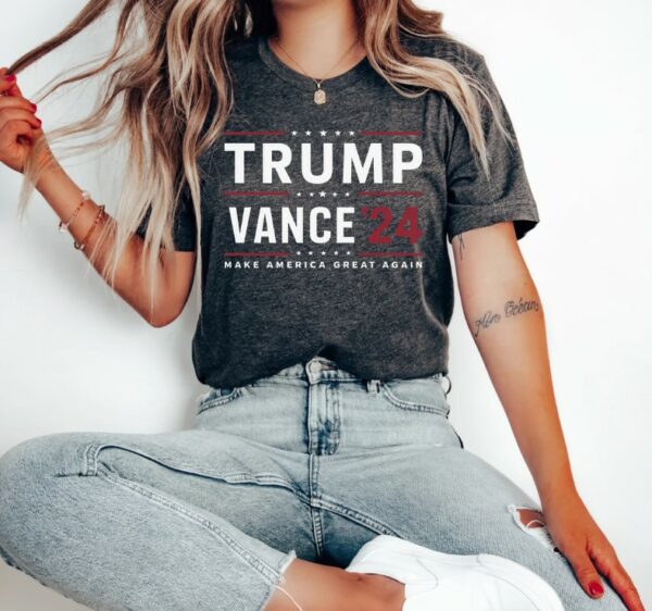 Trump Vance 24 Shirt, Trump 2024 Shirt, President Trump, JD Vance Shirt, Republican Shirt, Donald Trump Shirt, Trump Supporter Shirt, MAGA3