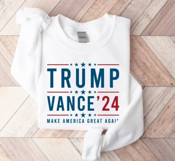 Trump Vance 24 Shirt, Trump 2024 Sweatshirt, President Trump, Republican Shirt, Republican Gifts Support Trump Shirt, American Flag Shirt