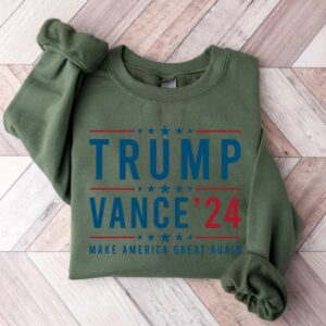 Trump Vance 24 Shirt, Trump 2024 Sweatshirt, President Trump, Republican Shirt, Republican Gifts Support Trump Shirt, American Flag Shirt2