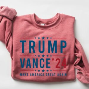 Trump Vance 24 Shirt, Trump 2024 Sweatshirt, President Trump, Republican Shirt, Republican Gifts Support Trump Shirt, American Flag Shirt3