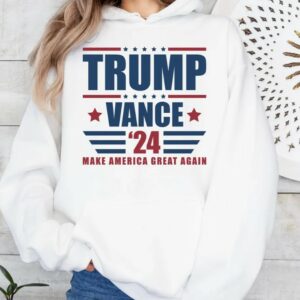 Trump Vance 24 Sweatshirt Donald Trump Sweatshirt Trump Supporter Hoodie Republican Gift Trump 2024 Sweatshirt2