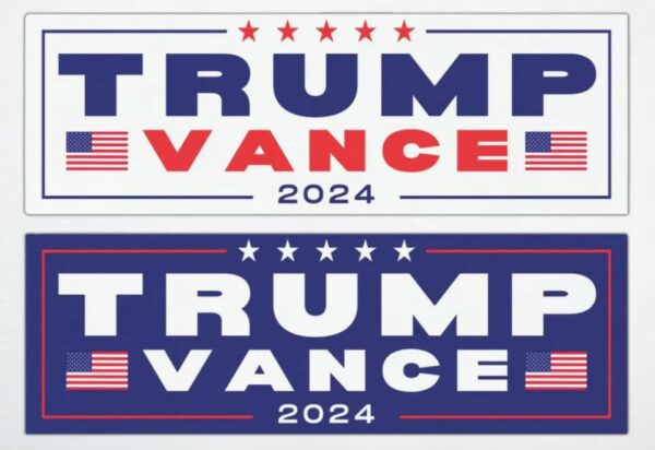 Trump Vance Car Magnet, Vote Republican Car Magnet, 47 Bumper Sticker Magnet, Magnetic Republican Car Sticker, Election 2024,Republican Gift