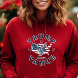 Trump Vance Election 2024 Hoodie, Trump Vance Eagle Flag Hoodie, Trump Felon America Hoodie, Trump Wanted For President Hoodie ,3