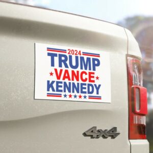 Trump Vance Kennedy 2024 Car Magnet, Trump Vance Magnet, Trump For President, Republican Gift, President Election 2024 Car Accessories