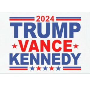 Trump Vance Kennedy 2024 Car Magnet, Trump Vance Magnet, Trump For President, Republican Gift, President Election 2024 Car Accessories2