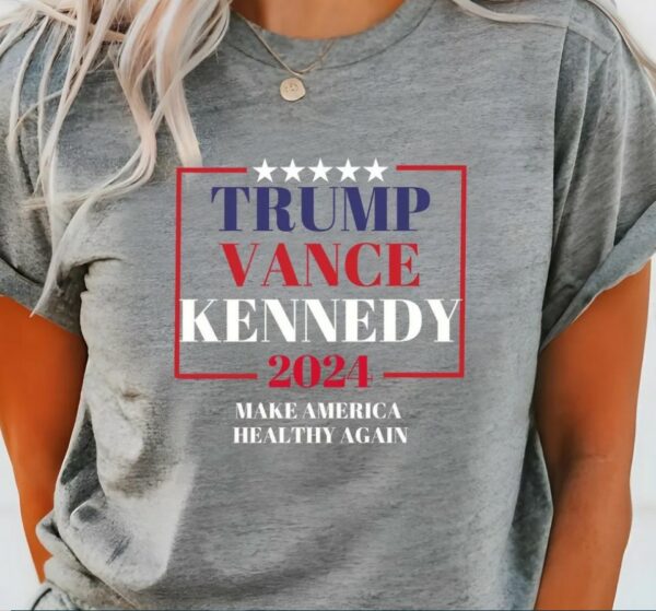 Trump Vance Kennedy Shirt Make America Healthy Again Donald Trump JD Vance Shirt, Trump for 2024, Trump For The People, Republican Shirt