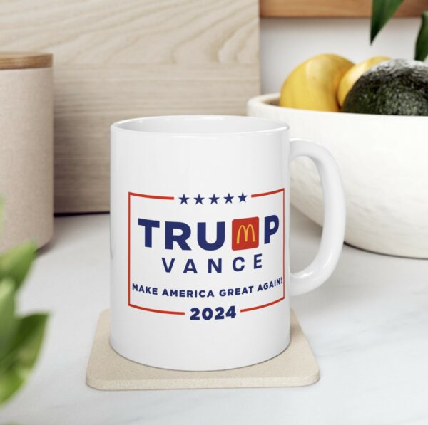 Trump Vance MAGADonald’s Mug US Pro