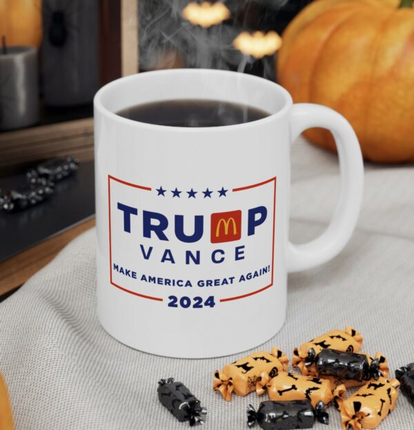 Trump Vance MAGADonald’s Mug USA