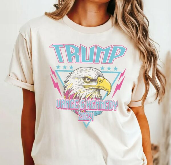 Trump Vance RFK Jr 2024 Shirt, President '24 T-Shirt, Comfort Colors® American Tee, Eagle Tee, President Election Tshirt, Republican Tee1