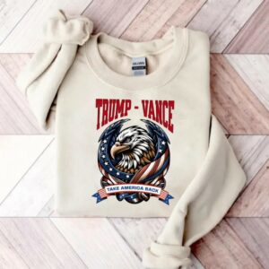 Trump Vance Take America Back shirt, Trump, Vance, Conservative, Trump Vance hoodie and sweatshirt Men's & Women's Pro-Trump election shirt3