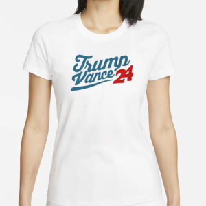 Trump Vance Varsity T-Shirt - White1